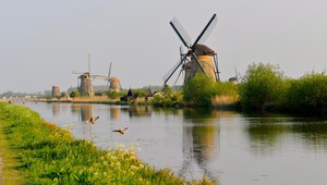 The Kinderdijk Windmills